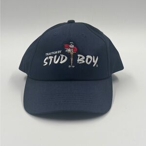 Stud Boy Factory Racing Baseball Hat - Black Snocross Traction Cap